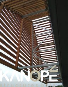 brise soleil vertical bois douglas morbihan