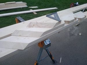 détail coupe empannons arêtiers extension Belz