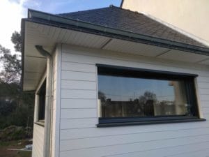 Sous faces ventilées extension ossature bois