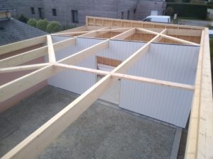 Charpente traditionnelle Morbihan carport