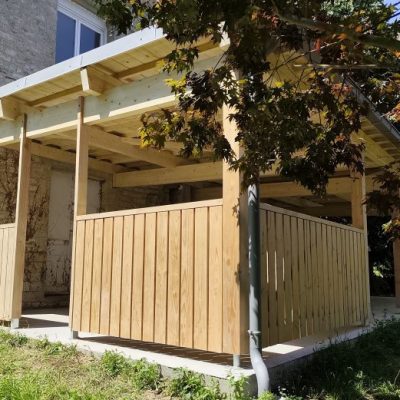 Carport bois Kanopé